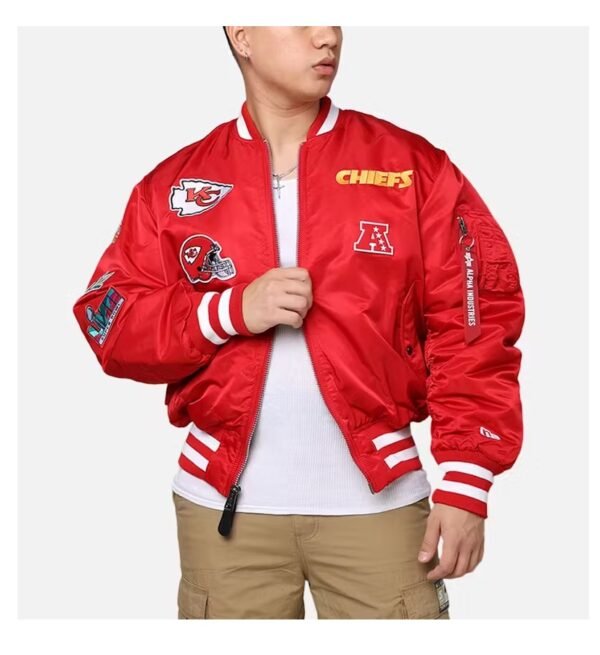 Kansas City Chiefs MA-1 Bomber Jacket