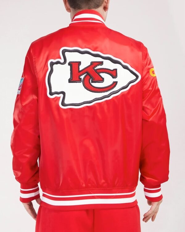 Kansas City Chiefs Mashup Satin Jacket