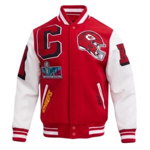 Kansas City Chiefs Mashup Wool Varsity Jacket