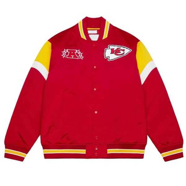 Kansas City Chiefs Red Heavyweight Satin Jacket