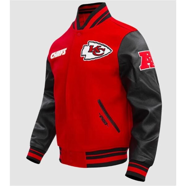Kansas City Chiefs Retro Classic Rib Varsity Jacket