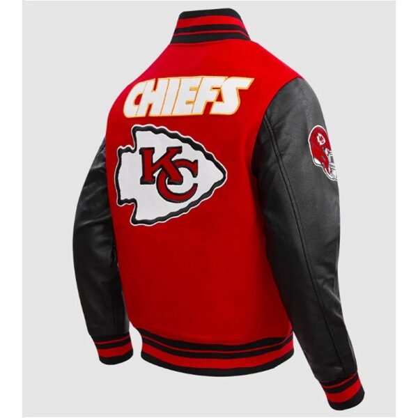 Kansas City Chiefs Retro Classic Rib Varsity Jacket