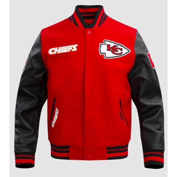 Kansas City Chiefs Retro Classic Rib Varsity Jacket