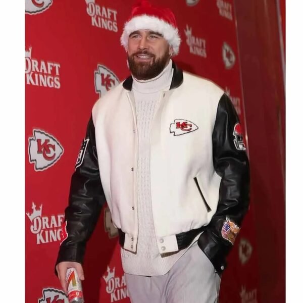 Kansas City Chiefs Travis Kelce Varsity Jacket
