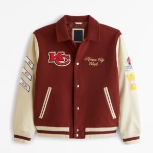 Kansas City Chiefs Varsity Bomber Jacket
