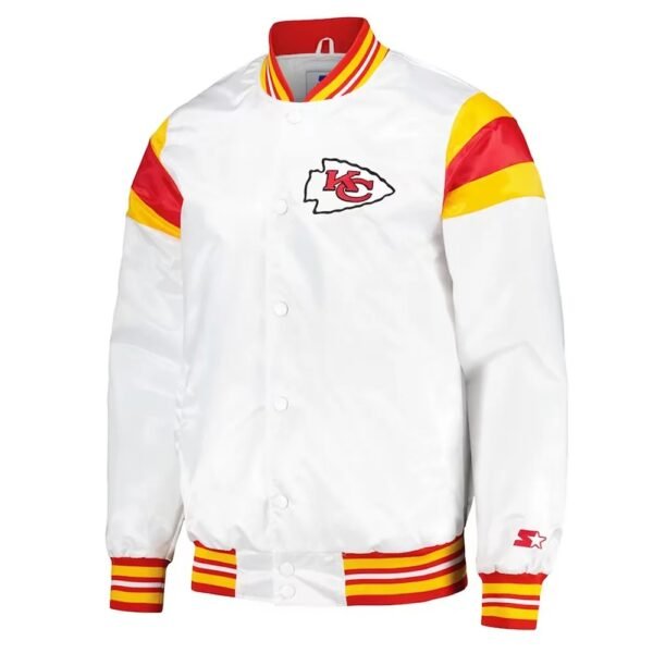 Kansas City Chiefs Teddy Varsity Satin Jacket