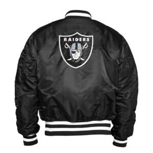 Las Vegas Raiders Ma-1 Bomber Jacket
