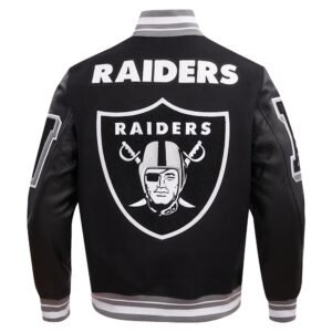 Las Vegas Raiders Mashup Varsity Jacket