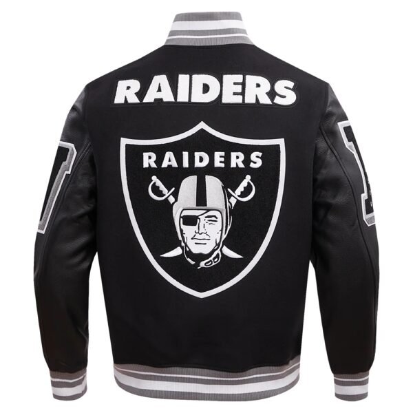 Las Vegas Raiders Mashup Varsity Jacket