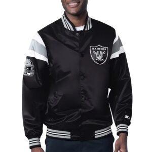 Las Vegas Raiders Midweight Satin Jacket