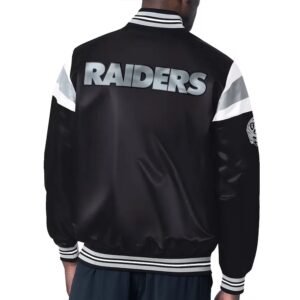 Las Vegas Raiders Midweight Satin Jacket