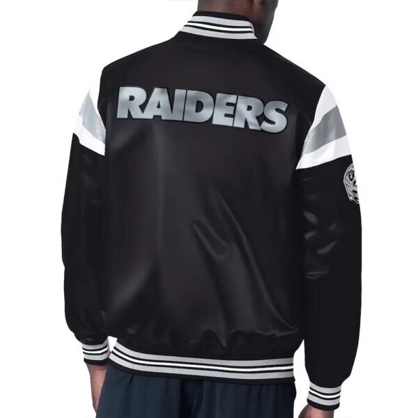 Las Vegas Raiders Midweight Satin Jacket