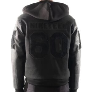 Mens Las Vegas Raiders x The Wild Collective Varsity Jacket
