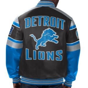 NFL Detroit Lions Leather Jacket