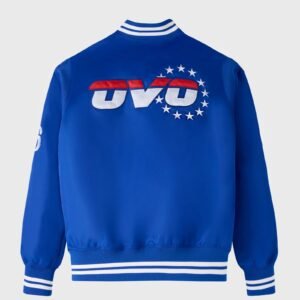 OVO X NBA Philadelphia 76ers Varsity Jacket
