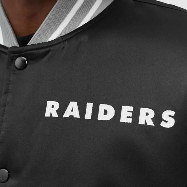Oakland Raiders Heavyweight Satin Jacket