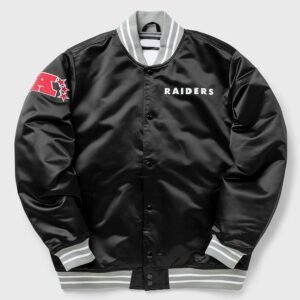 Oakland Raiders Heavyweight Satin Jacket
