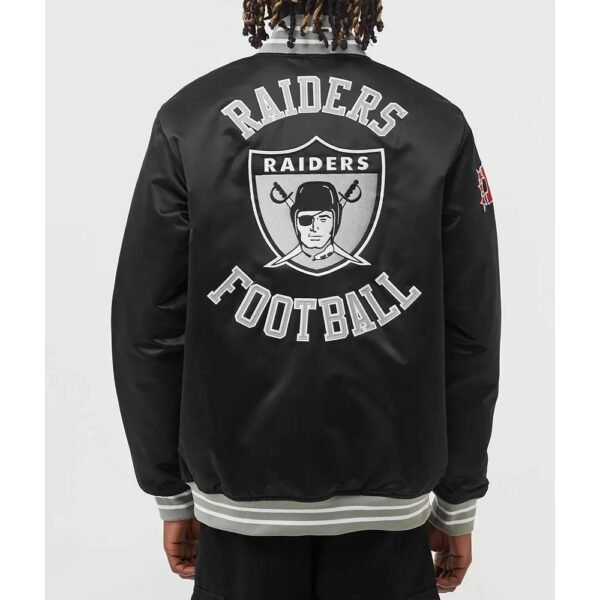 Oakland Raiders Heavyweight Satin Jacket