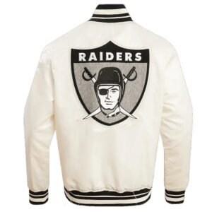 Oakland Raiders Retro Classic Rib Jacket