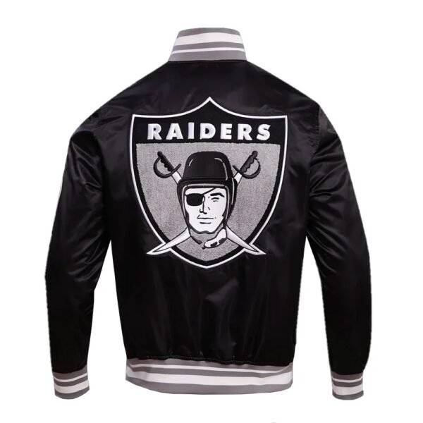 Oakland Raiders Retro Classic Rib Jacket