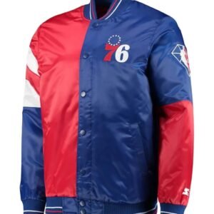 Philadelphia 76ers 75th Anniversary Leader Full-Snap Jacket