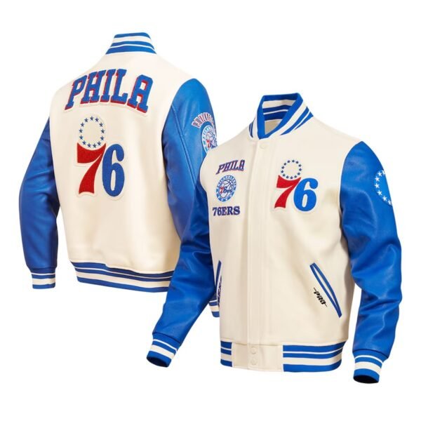 Philadelphia 76ers Retro Classic Varsity Jacket