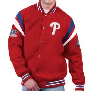 Philadelphia Phillies World Series Champions Full-Snap Jacket