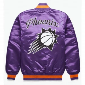 Phoenix Suns Exclusive Purple Satin Jacket