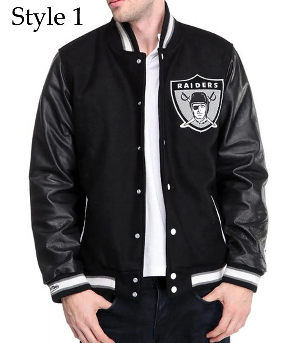 Raiders Varsity Letterman Jacket
