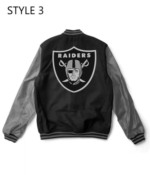 Raiders Varsity Letterman Jacket