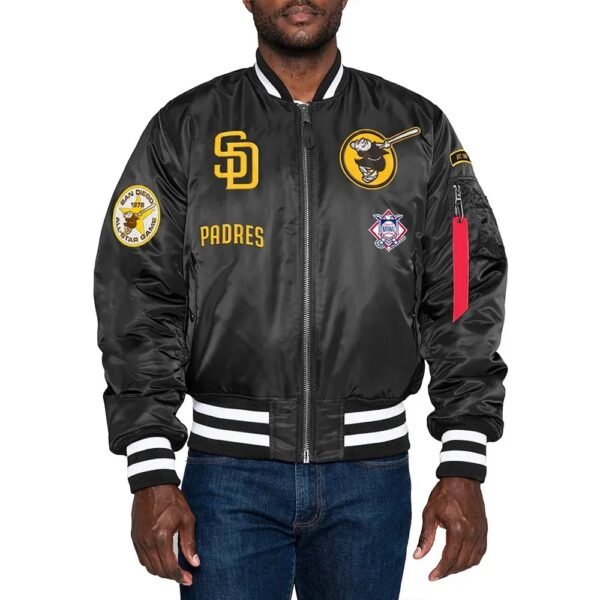 San Diego Padres Bomber MA-1 Jacket