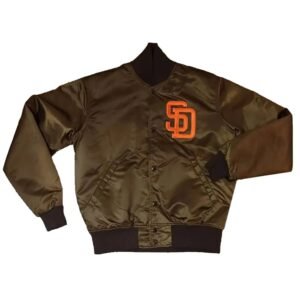 San Diego Padres Emma Stone Bomber Jacket