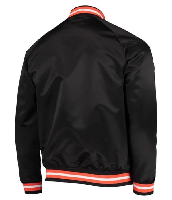 San Francisco Giants Full-Snap Satin Jacket