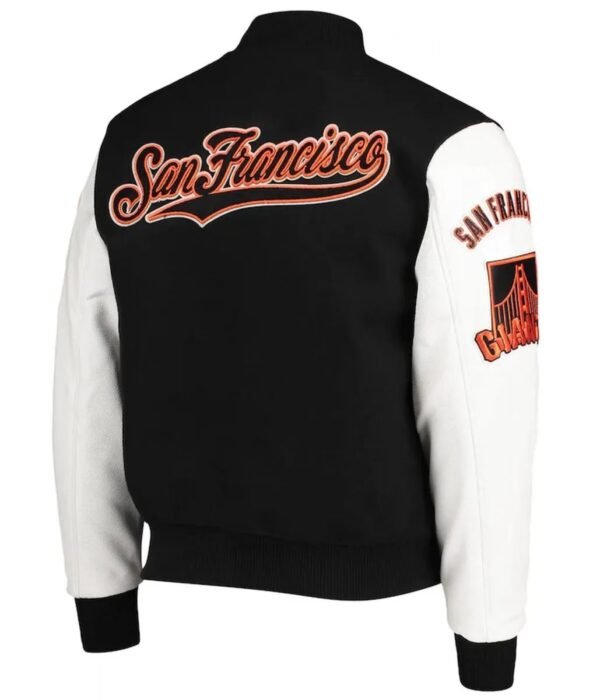 San Francisco Giants Letterman Full-Zip Jacket
