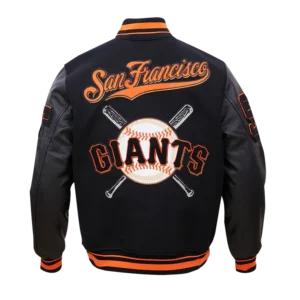 San Francisco Giants Mash Up Logo Varsity Jacket