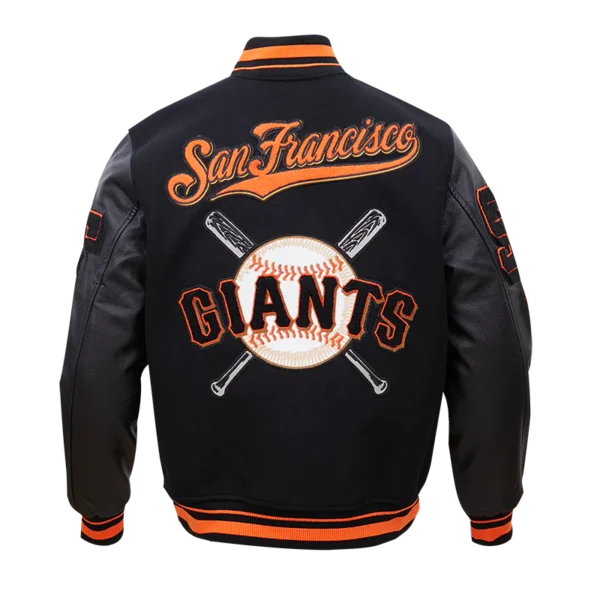 San Francisco Giants Mash Up Logo Varsity Jacket