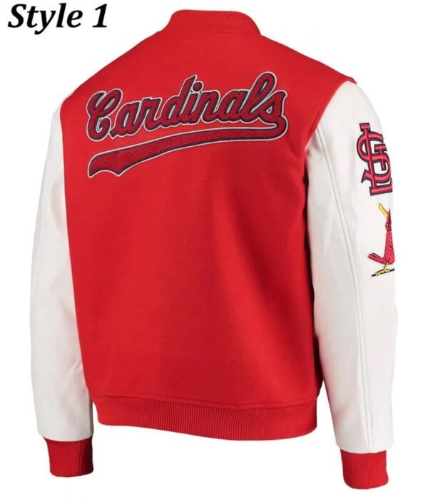 St. Louis Cardinals Letterman Two Tone Jacket