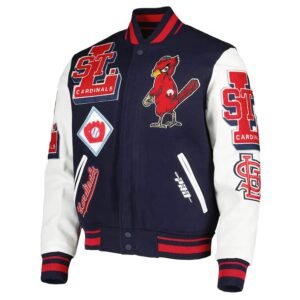St Louis Cardinals Mash Up Varsity Jacket