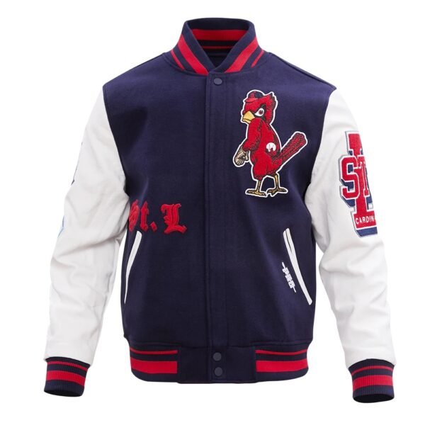 St. Louis Cardinals Old English Varsity Jacket