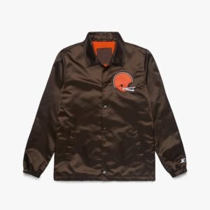 Starter Browns Coach Jacket
