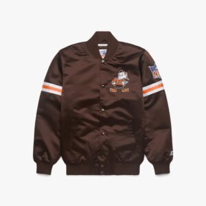 Starter Cleveland Browns Heavyweight Satin Jacket