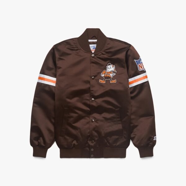 Starter Cleveland Browns Heavyweight Satin Jacket
