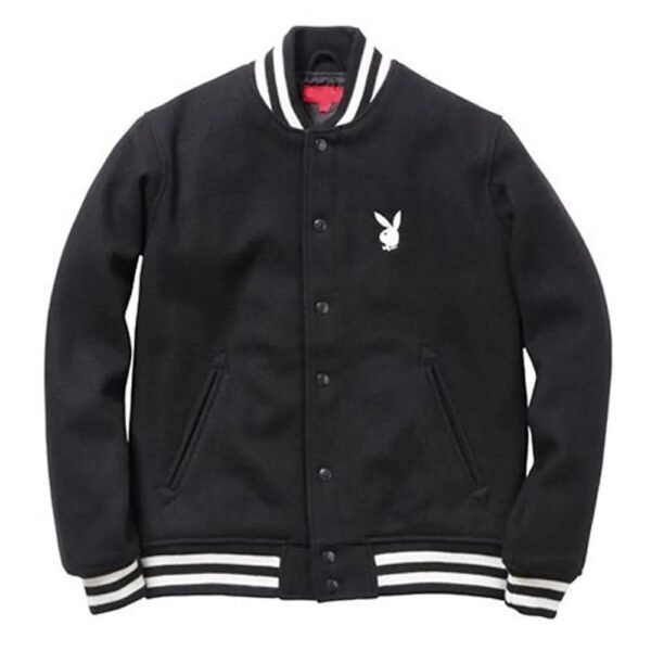Supreme Playboy Wool Varsity Jacket