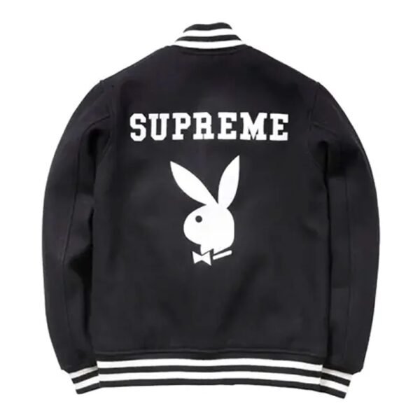 Supreme Playboy Wool Varsity Jacket