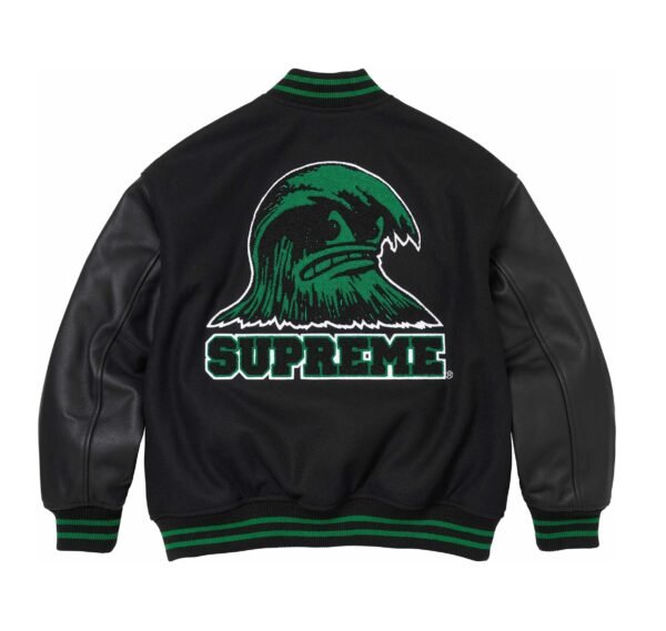 Supreme Wave Varsity Jacket