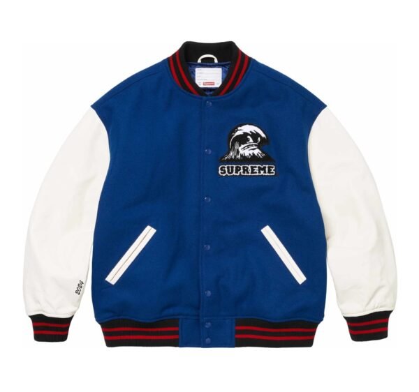 Supreme Wave Varsity Jacket