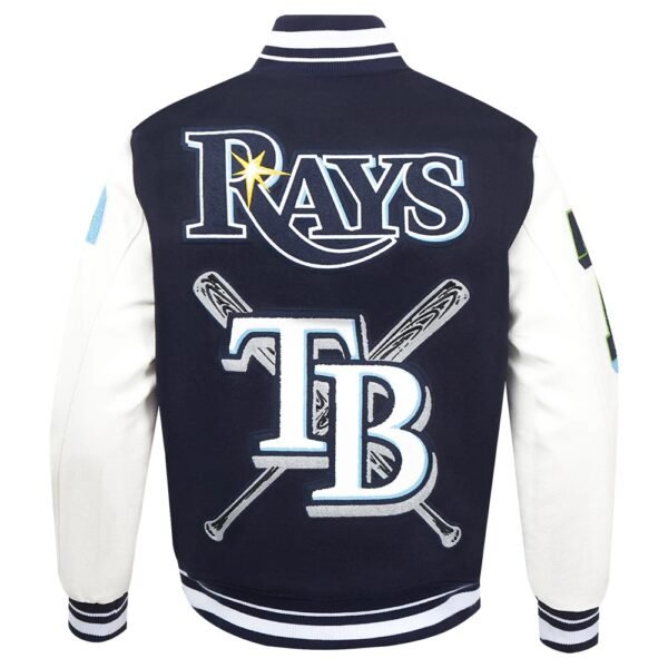 Tampa Bay Rays Mashup Varsity Jacket