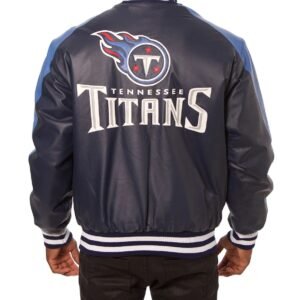 Tennessee Titans Leather Jacket