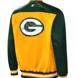 Tradition Green Bay Packers Satin Jacket
