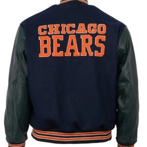 Varsity 1958 Chicago Bears Navy Blue Jacket